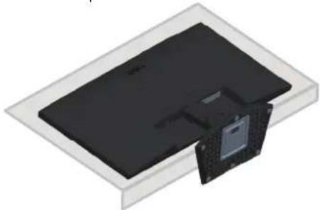 DELL SE2726H - Retrait du support du moniteur - 1