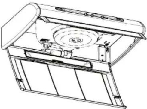 ELECTROLUX DVK5510SW - - Ausbau des Filters - 1