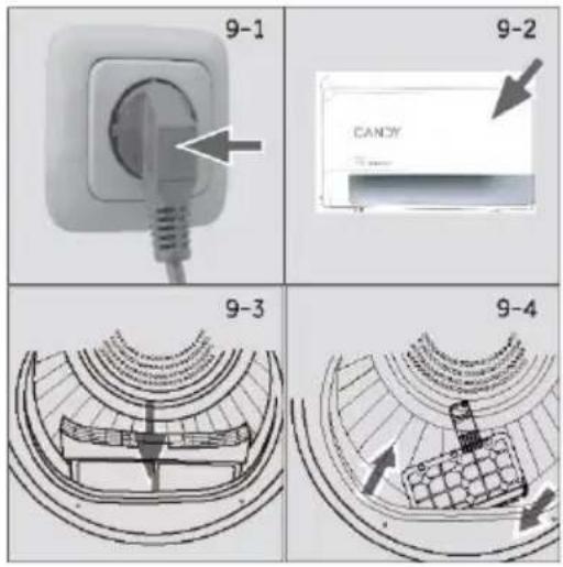 CANDY BRS 7N3BX-S - Preparazione dell'elettrodomestico - 1