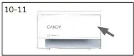 CANDY BRS 7N3BX-S - Vaciar el depósito de agua - 2