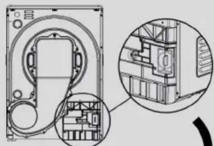 CANDY CSO EH10N2TBEB-S - Montaggio del kit tubo di scarico - 2