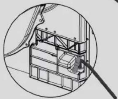CANDY CSO EH10N2TBEB-S - Fitting the drain hose - 6