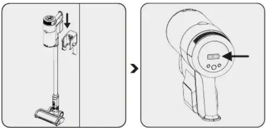 BEKO PowerClean 1.0 VRT 76325 VB - Charge de l'appareil - 2