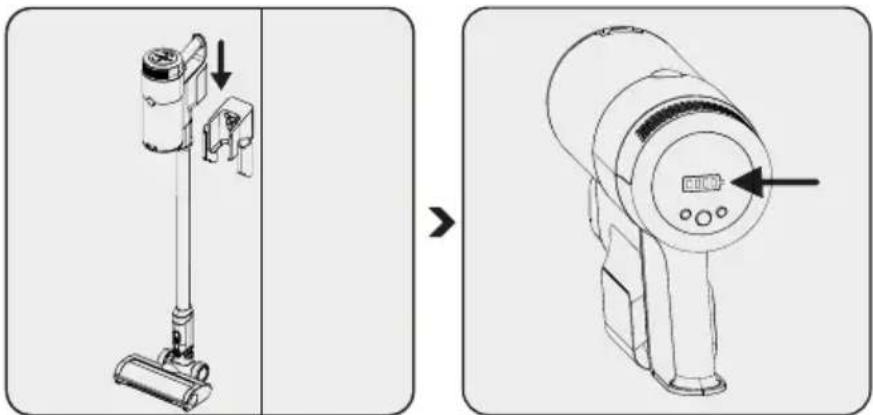 BEKO PowerClean 1.0 VRT 76325 VB - Charging the appliance - 2