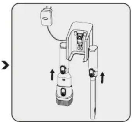 BEKO PowerClean 1.0 VRT 76325 VB - Installazione del corpo e della spazzola - 3