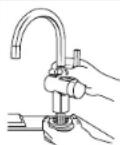 InSinkErator Indulge FGN2215 - INSTALLING THE DISPENSER - 3300 - 4