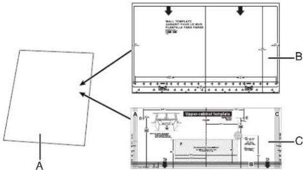 WHIRLPOOL YWMMS3230SB - Find the Installation Template (On some models) - 1