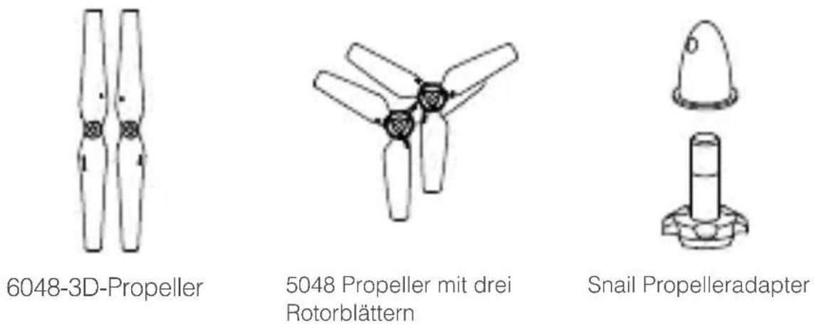 DJI Snail - Teile - 1