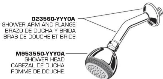 American Standard Colony Soft 3375502.002 - ROBINETS DE BAIN/DOUCHE À 3 POIGNÉES - 1