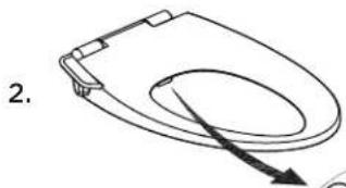 American Standard Aquawash 8043A60G.020 - FUITE DU TUYAU D'EAU - 2
