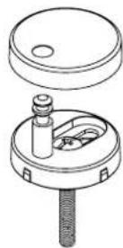 American Standard Cadet 252AA899.020 - INSTALLATION SUR LE DESSUS - 4