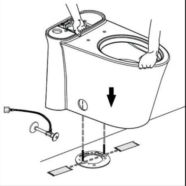 American Standard Cadet 252AA899.020 - INSTALACION ESPALDA CON ESPALDA - 7