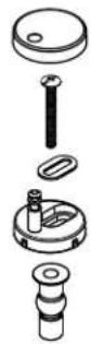 American Standard Cadet 252AA899.020 - INSTALLATION SUR LE DESSUS - 1