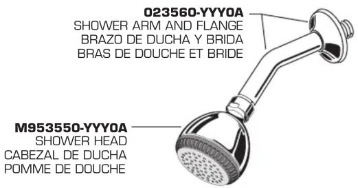 American Standard Colony Soft 3275502.002 - ROBINETS DE BAIN/DOUCHE À 2 POIGNÉES - 1
