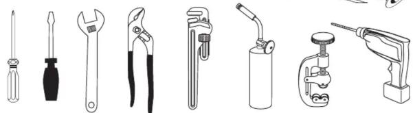 American Standard Chatfield - Recommended Tools Outils Nécessaires - 1
