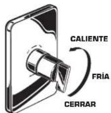 American Standard Moments T506730.002 - AJUSTE EL LIMITADOR DE AGUA CALIENTE - 2