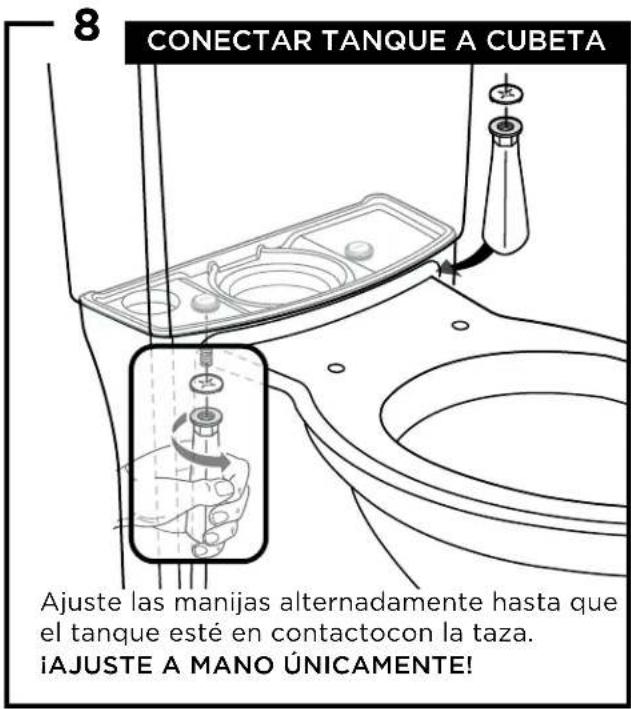 American Standard Estate 240AA704.020 - INSTALACIÓN ESPALDA CON ESPALDA - 7