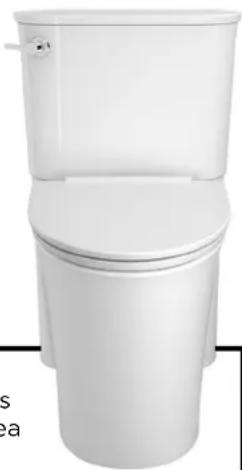 American Standard Estate 240AA704.020 - MANUAL DEL PROPIETARIO Dos piezas con faldon altura silla inodoro con asiento - 1