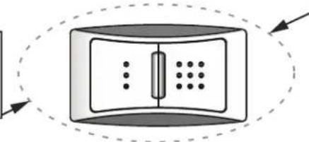 American Standard Edgemere 608BA001.020 - FLUSH BUTTONS ON TANK - 1