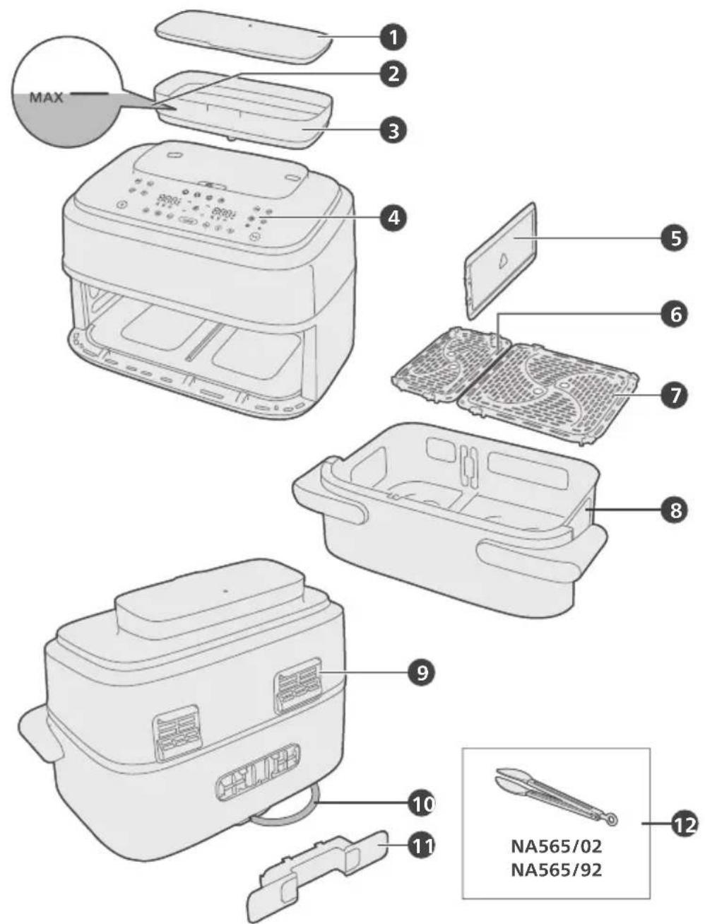 PHILIPS NA565 - Produktoversigt - 1
