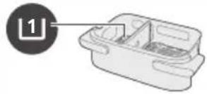 PHILIPS NA565 - Korzystanie z przegrody patelni - 8