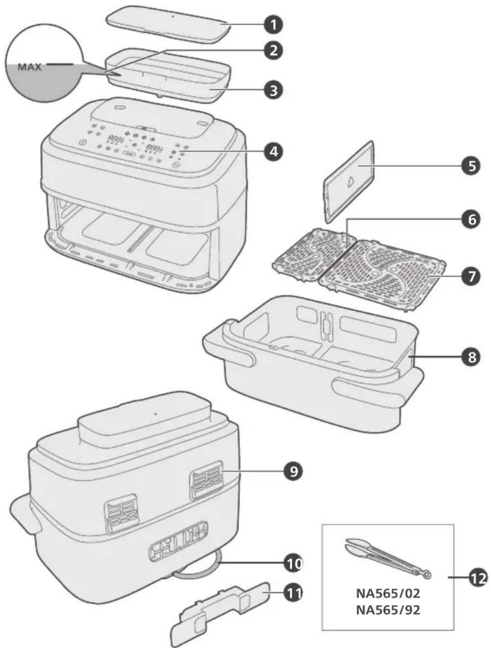 PHILIPS NA565 - Përmbledhje e produktit - 1
