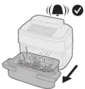 PHILIPS NA565 - Cooking with preset programs - 9