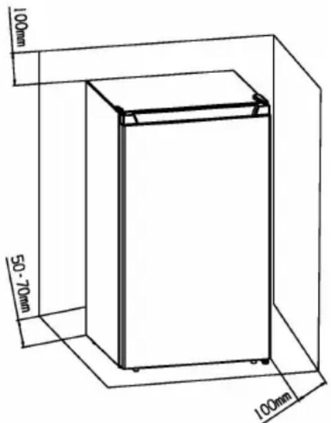 HISENSE MUZ4859E - Ventilation de l'appareil - 2