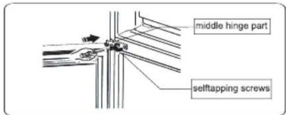 HISENSE MTM5520BE - Reversing the door - 19