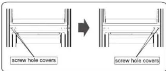 HISENSE MTM5520BE - Reversing the door - 15