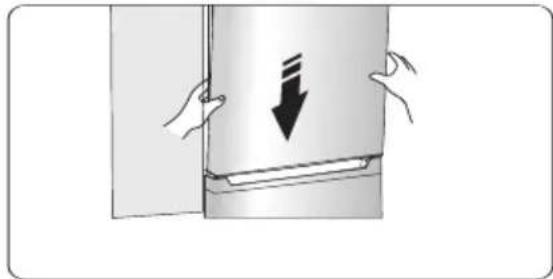 HISENSE MTM5520BE - Reversing the door - 20