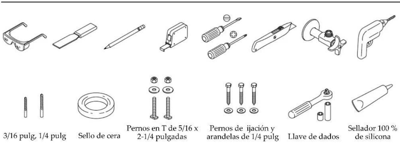 KOHLER Eir K-77795 - Herramentas y materiales - 1