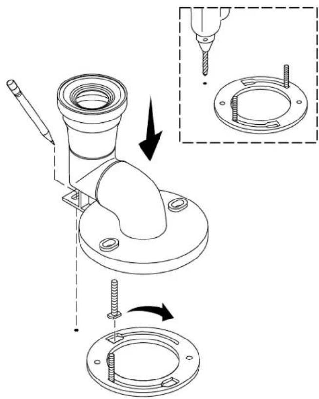KOHLER Eir K-77795 - Install the Trapway - 1