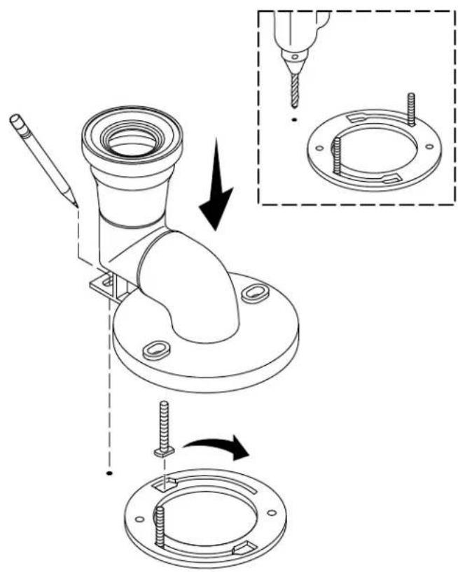 KOHLER Eir K-77795 - Installer le siphon - 1