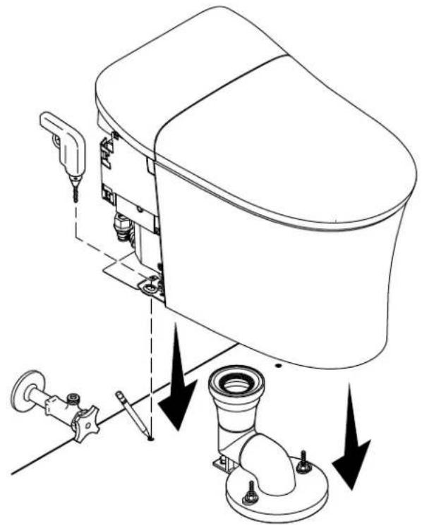 KOHLER Eir K-77795 - Installer le siphon - 6