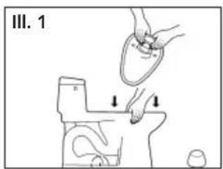 TOTO MS854114SG - Procédure d'installation - 1