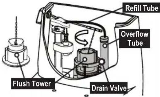 TOTO MS854114SG - Replacing the Drain Valve - 1