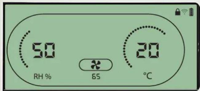 Dantherm DRC 1 - Fan set point. - 7