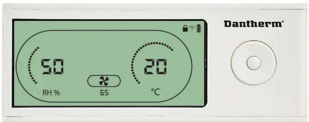 Dantherm DRC 1 - Set point della ventola. - 6