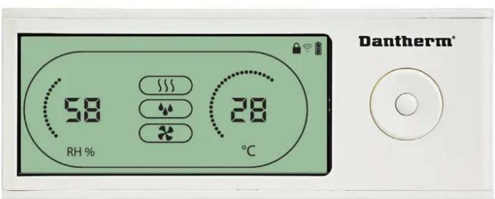 Dantherm DRC 1 - Control remoto bloqueado - 1