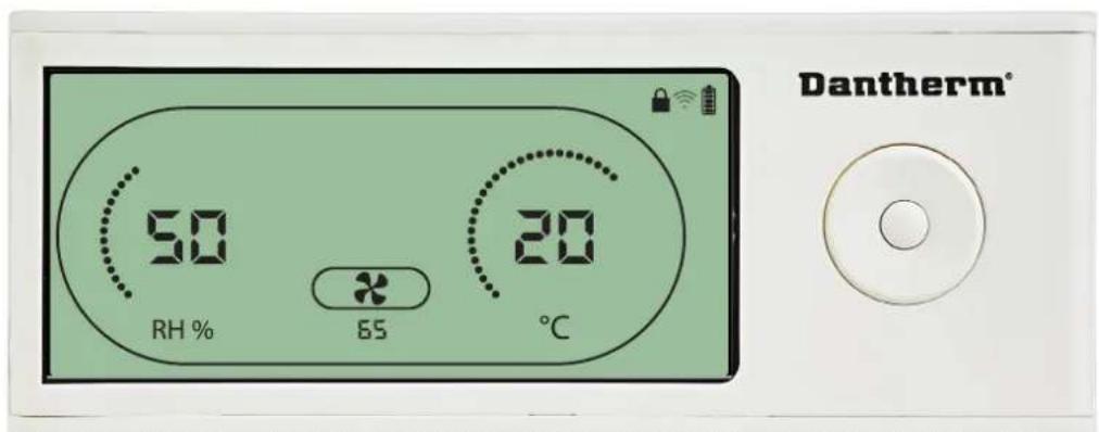 Dantherm DRC 1 - Point de consigne du ventilateur - 6