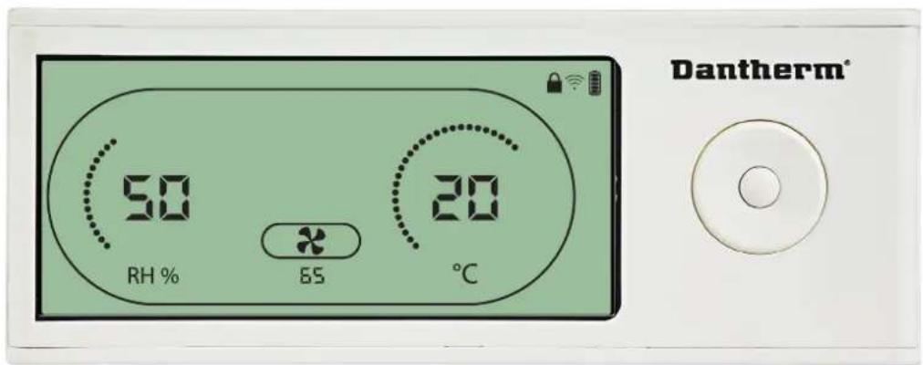 Dantherm DRC 1 - Ventilator – Einstellen des Sollwerts - 6