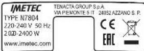 IMETEC Intellifast - IMETEC - 4