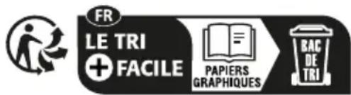 FR LE TRI + FACILE PAPIERS GRAPHIQUES BAC DE TRI