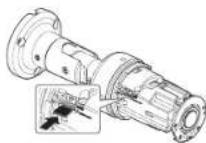 Hanwha Vision QNV-6032R1 - Insertion/retrait d'une CARTE mémoire MICRO SD - 4
