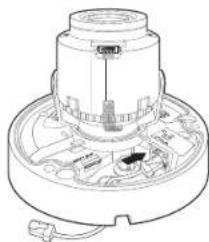 Hanwha Vision QNV-6032R1 - Raccordement du câble LAN - 3