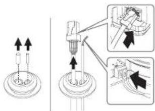 Hanwha Vision XND-8081RF - [Installation de câbles LAN/d'alimentation] - 1