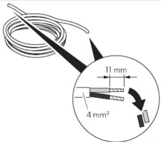 11 mm 4 mm²