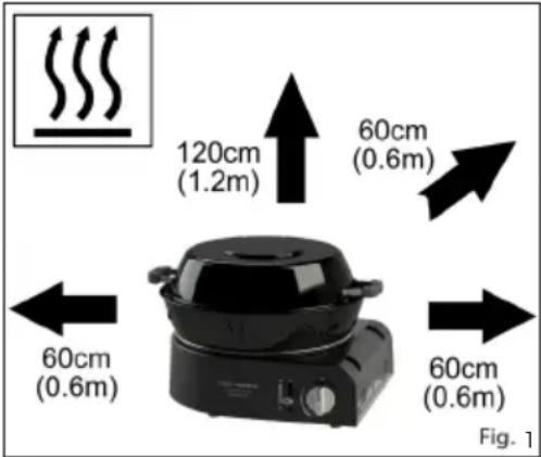DOMETIC Cadac Safari Chef Compact 30 - How to check the appliance is connected to the gas supply in a sound fashion - 1