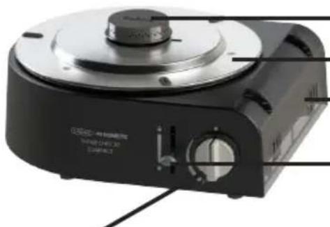 DOMETIC Cadac Safari Chef Compact 30 - Lista de componentes - 4
